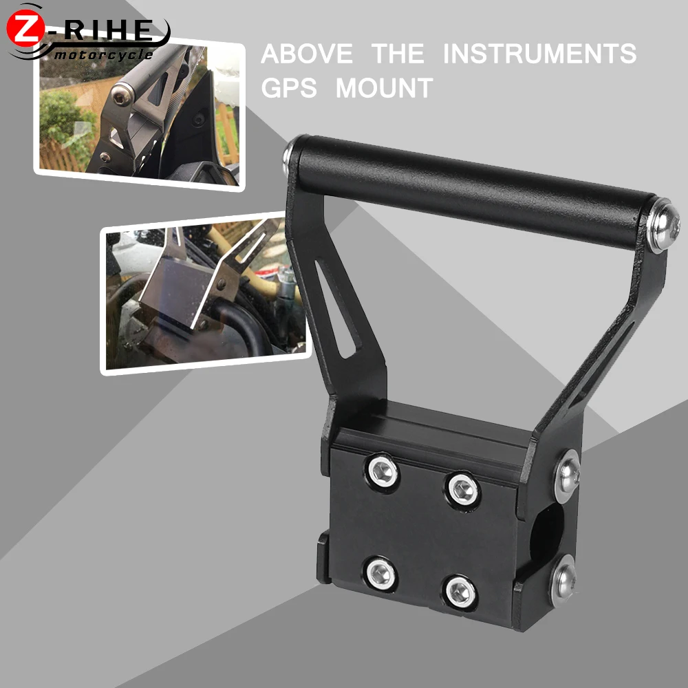 

Motorcycle Above The Instruments GPS Mount For Honda CRF1000L Africa Twin 2018-2021 2019 2020 CRF 1000 L GPS MOUNTING BRACKET 21