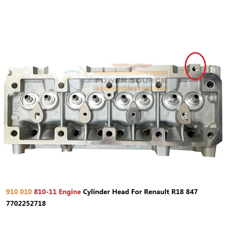 910 031 810-25 Головка блока цилиндров двигателя для Renault 5LS 5TS R12 toros 1289cc 1.3L бензиновый 8V