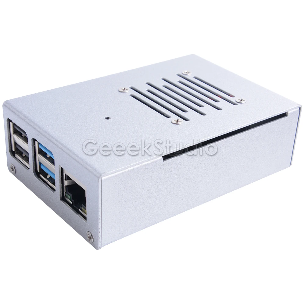 Raspberry Pi сплав железа черный металлический чехол в виде ракушки с 4010 супер