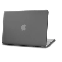 for apple macbook air 1113macbook pro 1315macbook 12 inch rubberized hard cover case matte gray laptop protective shell