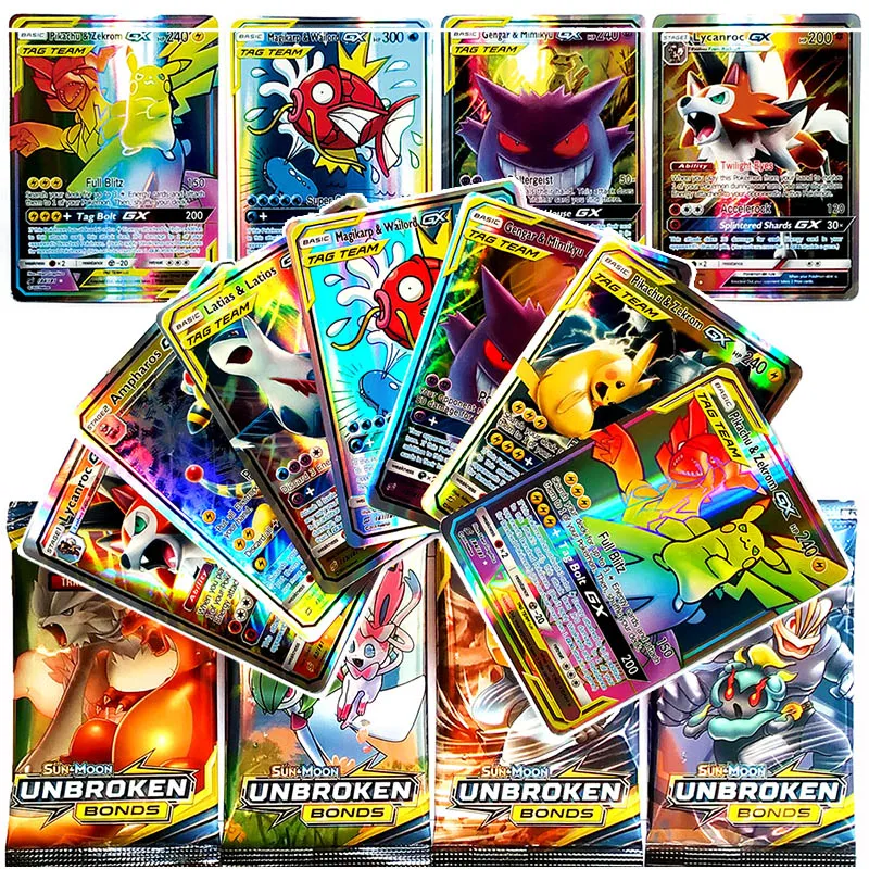 TAKARA TOMY Сияющие Покемон флэш карты TCG MEGA GX EX Energy Trainer Battle торговая карта игра для