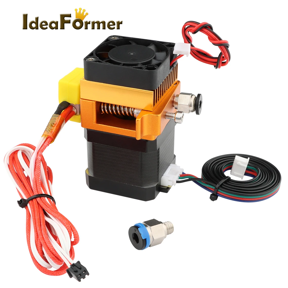 

Экструдер MK8 для 3D-принтера, J-head HotEnd с алюминиевым фидером и шаговым двигателем 40 мм, сопло 0,4 мм для левой или правой части MK 1,75 мм