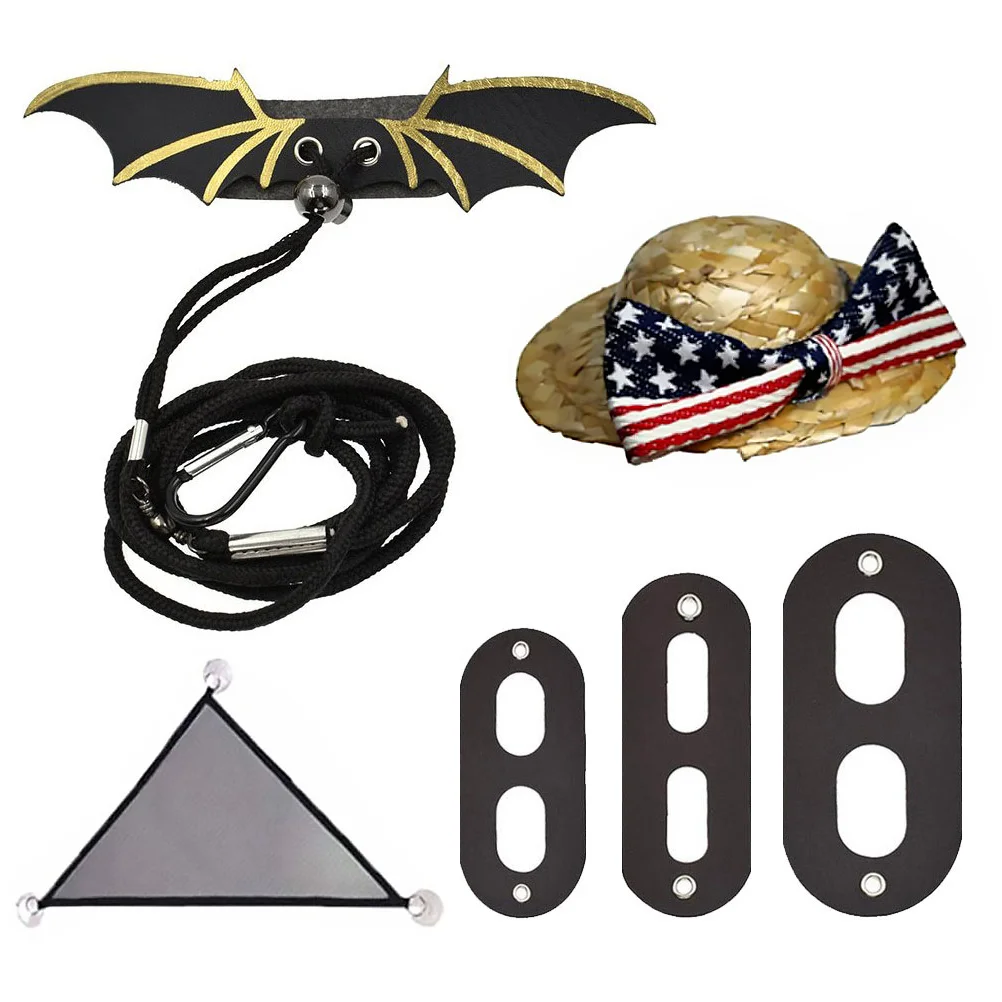 

Комплект шлейки для ящерицы, жилет-поводок с крыльями, костюм для домашних животных, платье, поставка с гамаком