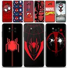 Чехол для Xiaomi POCO X3 M3 Pro X3 NFC X3 F3 GT F1, чехол для Mi Civi 11T 10T Pro 9T 11 Note 10 Lite, комикс Marvel, Человек-паук