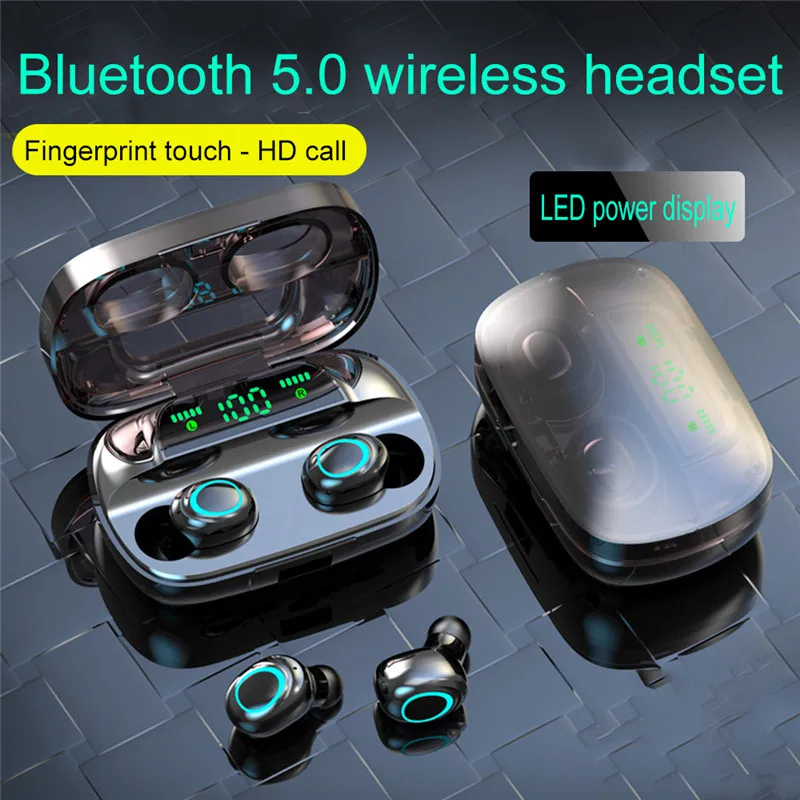 S11 TWS 3500mAh беспроводные Bluetooth наушники шумоподавляющие спортивные для мобильных