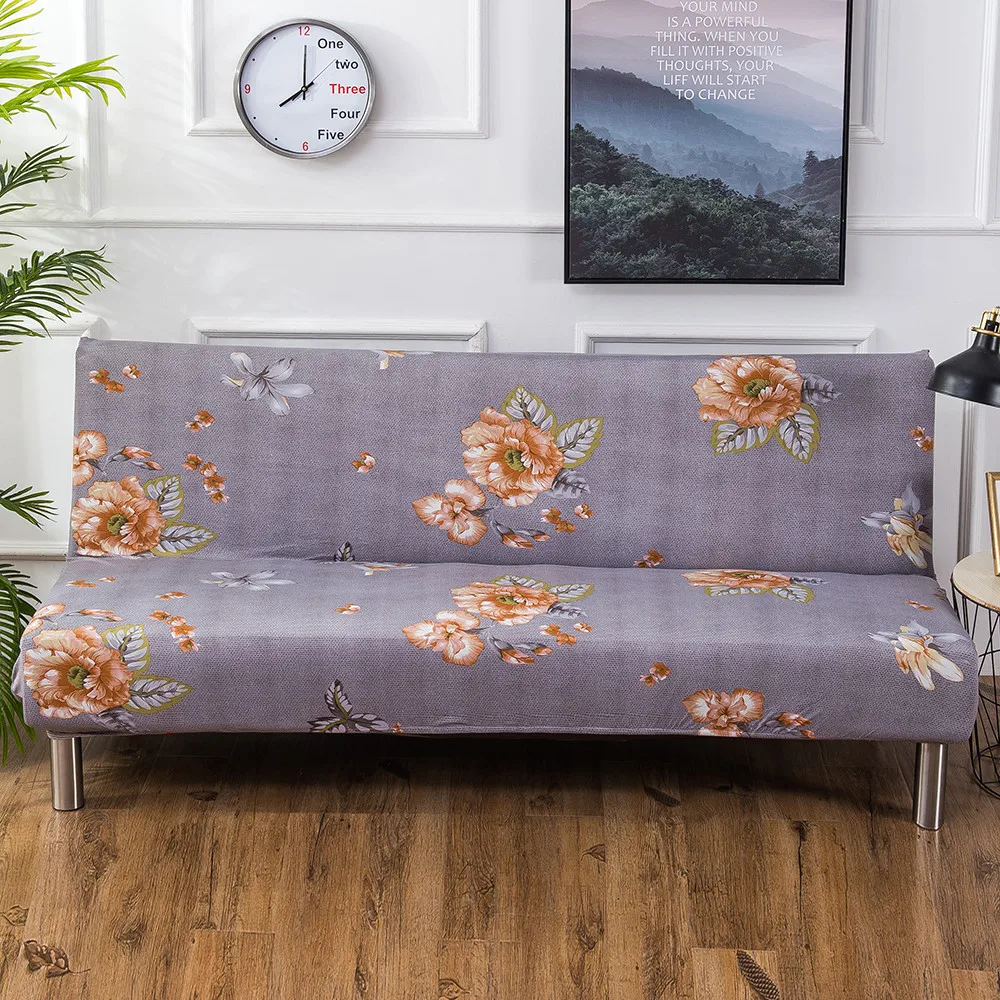 Чехол для дивана в европейском стиле с цветочным принтом плотный эластичный