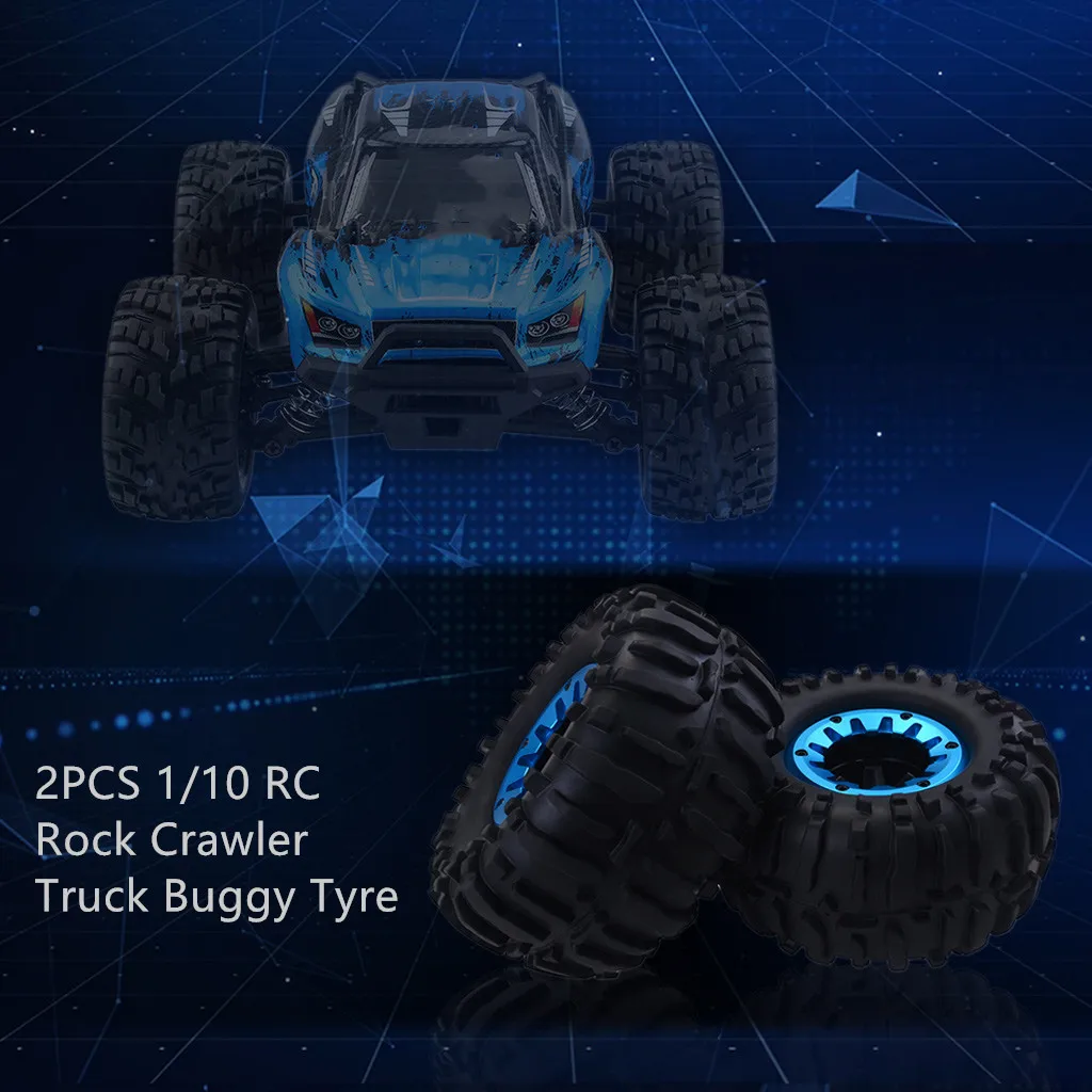 Комплект из 2 предметов модель Запчасти 1/10 RC внедорожника шины для HSP Redcat TRX 4 SCX10