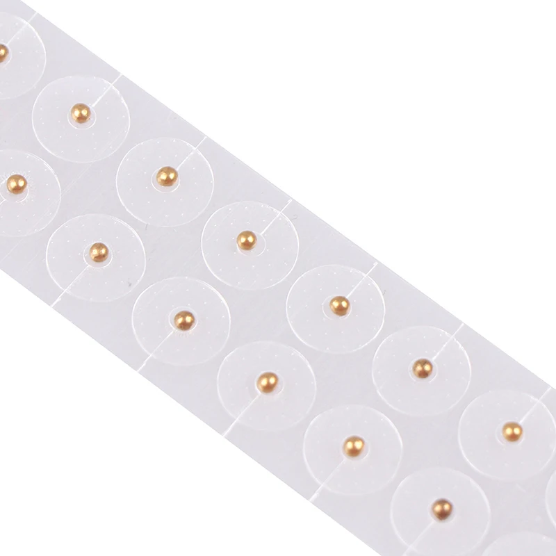 100/10 шт. прозрачные наклейки для ушей акупунктурные магнитные бусины массажные |