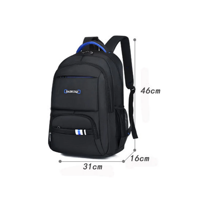 Male Backpack Oxford Backpack Outdoor Travel Teenager School Students Backpack Men Notebook Computer Large Capacity Wholesale