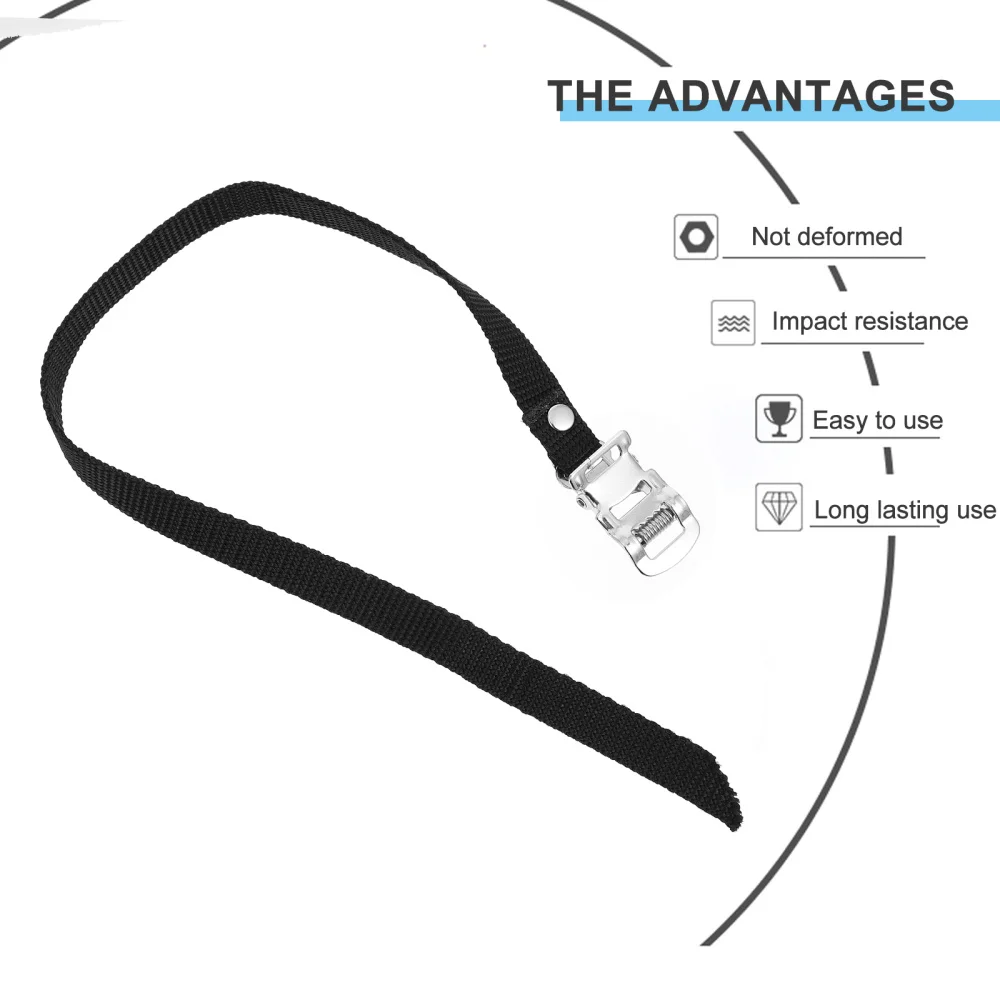 

4pcs Bicycles Pedal Toe Straps Universal Foot Pedal Straps Replacement