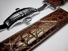 Ремешок для IWC, из крокодиловой кожи, ручная работа