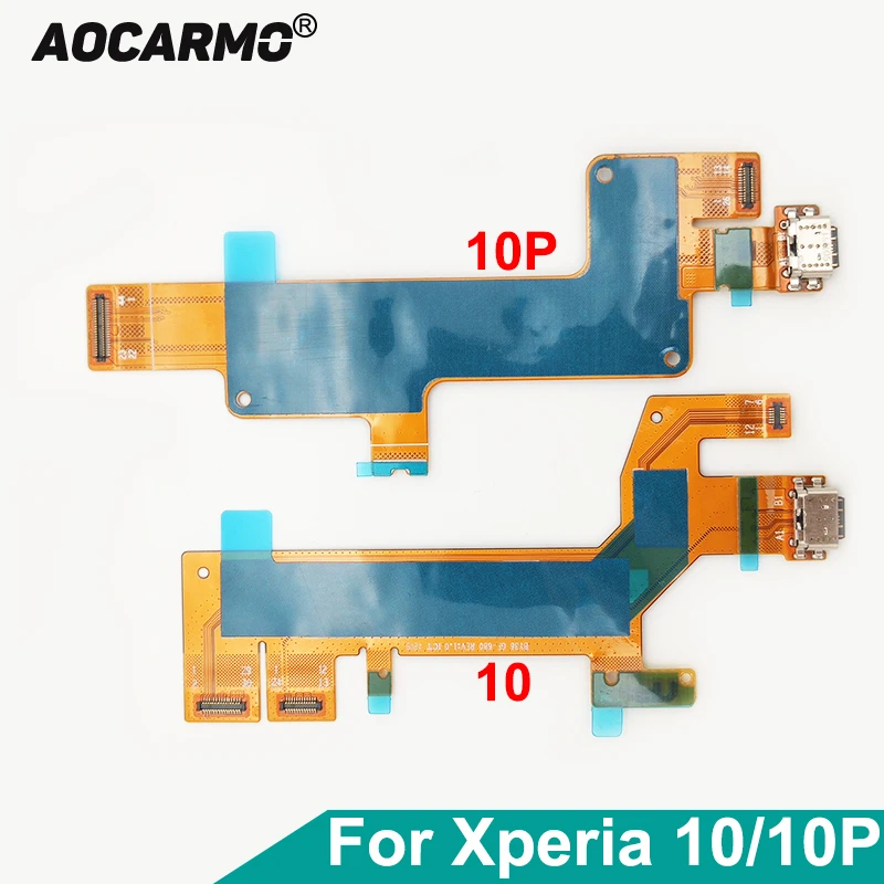 Зарядное устройство Aocarmo USB Type C для Sony Xperia 10 / Plus X10 X10P док станция зарядки гибкий