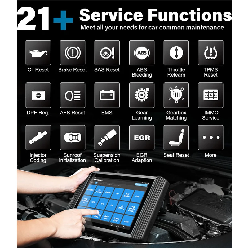 Программируемый диагностический инструмент TOPDON Phoenix Pro двухнаправленный