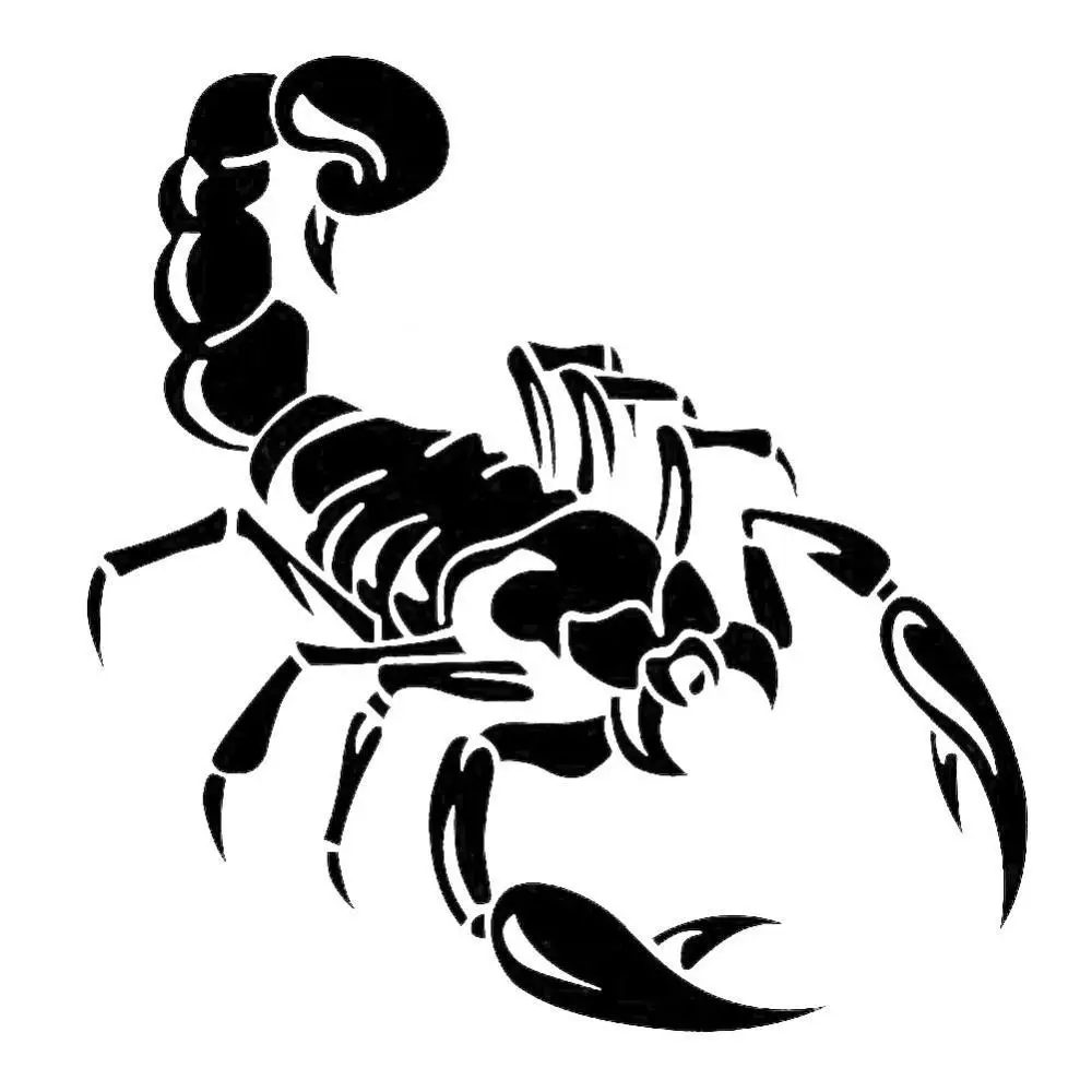 

55%HOT Fashion Scorpion Reflective Car Vehicle Body Hood Window Decals Sticker Decor