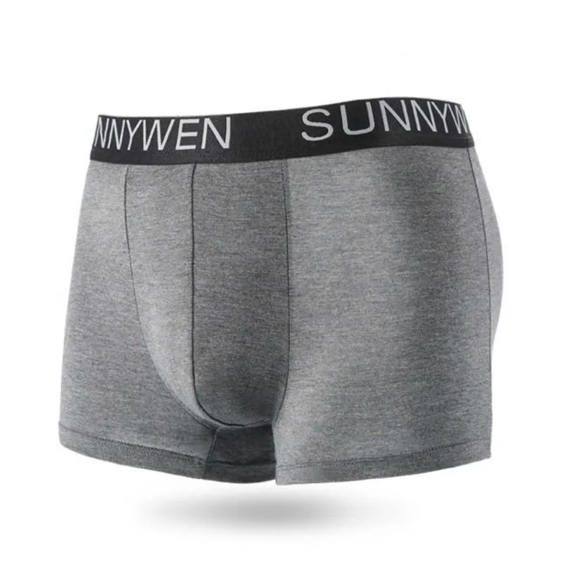 

7pcs/lot Fashion Men Underwear Boxers Comfortable Men Underpants Sexy Solid Cuecas Trunks Brand Shorts Men Boxer