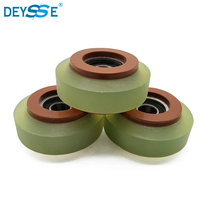 Factory Manufacturer Green 6002 Escalator Roller With Wheels Plastic Protection | Обустройство дома