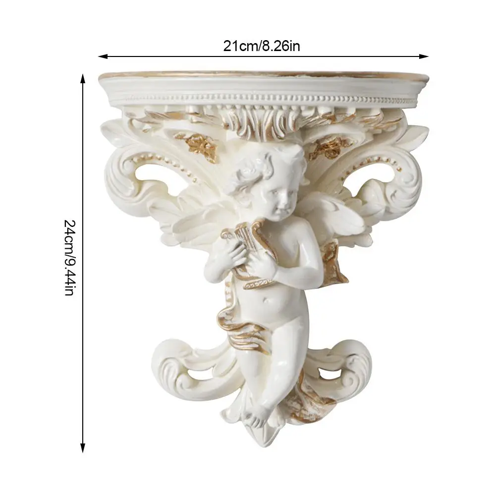 Настенный цветочный горшок штукатурка в форме ангела ремесла для сада украшения