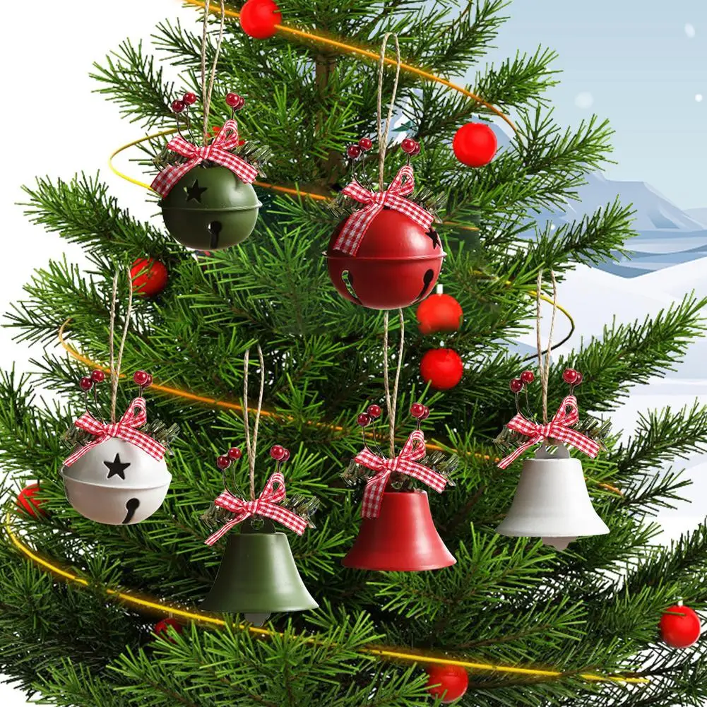 Колокольчики Jingle Рождественский колокольчик металлический украшение для елки