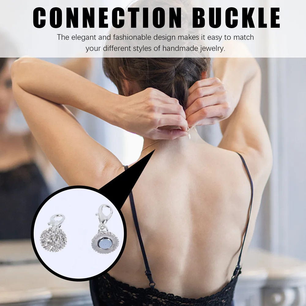 

16pcs Jewelry Making Magnetic Buckle Decorative Connection Buckle