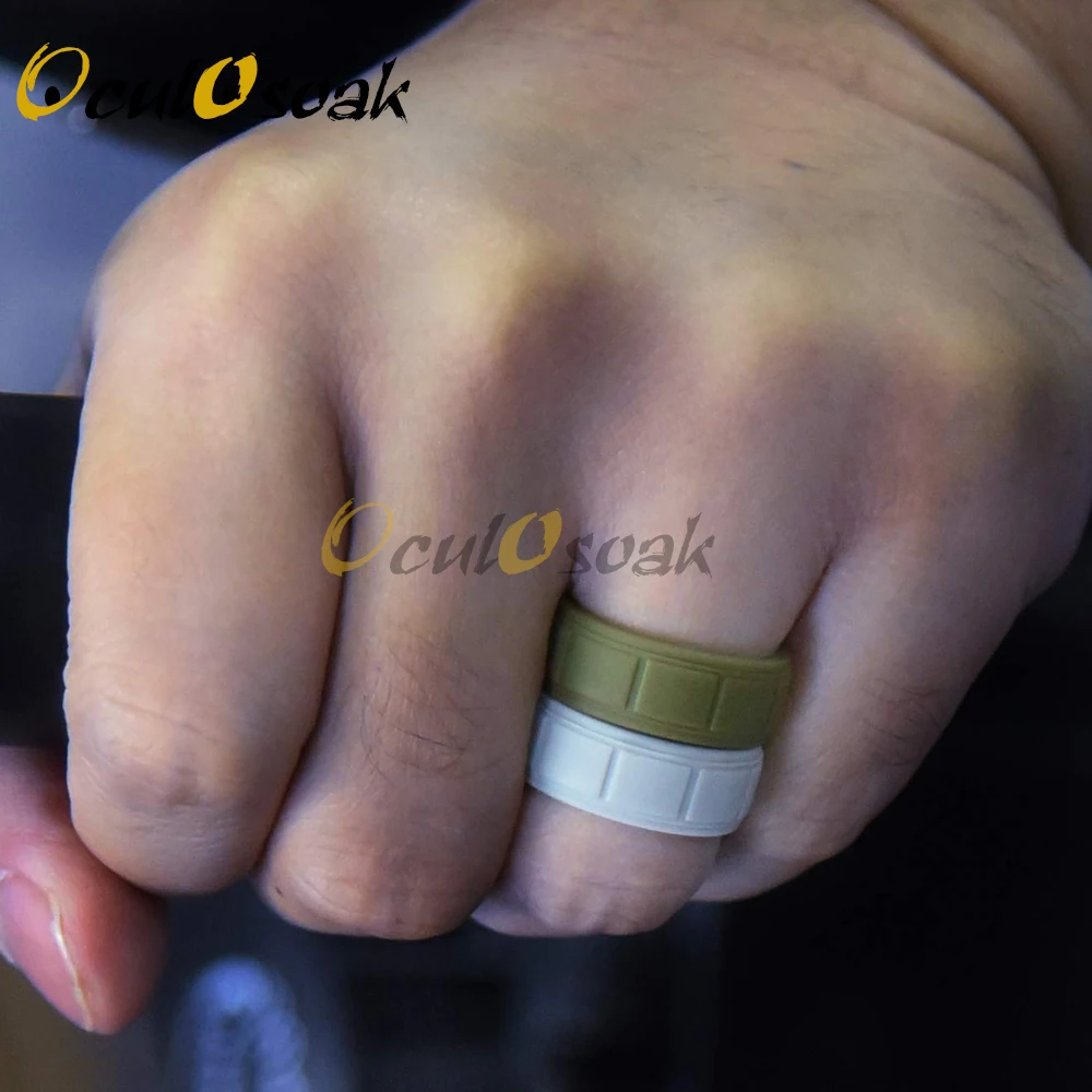 Женское кольцо из экологически чистого силикона модное популярное 8/9/10/11/12/13