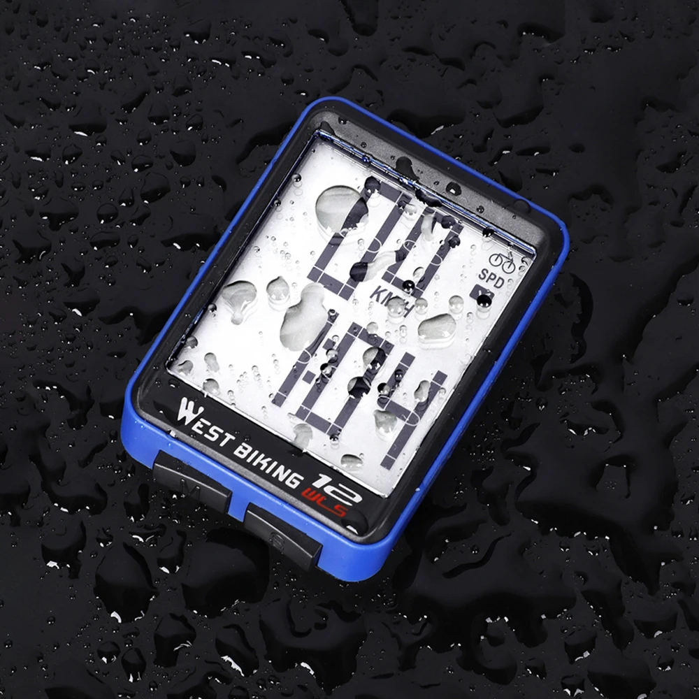 Bike Speedometer Wireless Bicycle Computer Cycling Digital Odometer MTB Waterproof LCD Backlight Stopwatch Sports Sensors | Спорт и