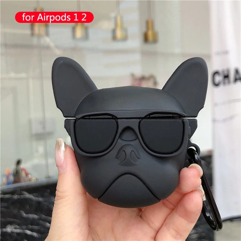 50 Для Apple Airpods чехол силиконовые милые аксессуары для мультяшных Airpods 2 Наушники коробка Беспроводная bluetooth-гарнитура защитный чехол - Цвет: 50