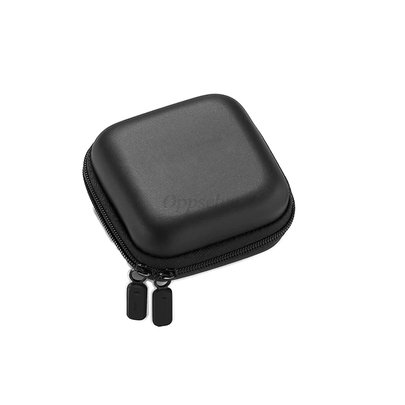 Чехол для наушников Жесткая Сумка для хранения usb-кабеля Airpods Earpod Sennheiser Ear Pad беспроводные Bluetooth наушники аксессуары - Цвет: Black