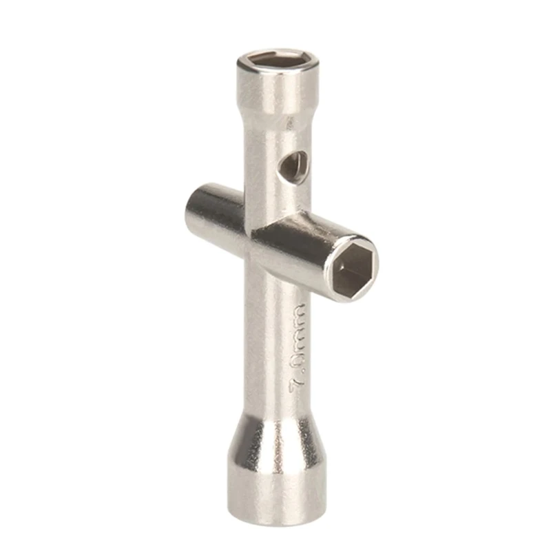 

C1FB Cross Wrench Sleeve E3D Nozzle Mini Spanner Cast Iron Mini M2 M2.5 M3 M4 Screw Nut Hexagonal Cross Wrench Sleeve