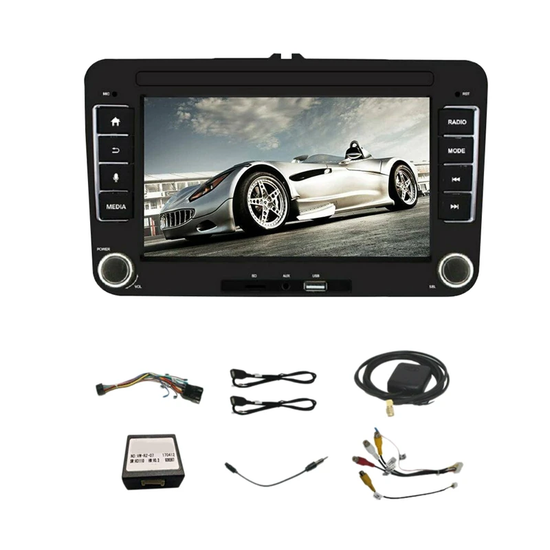 Автомагнитола 2DIN 7 дюймов Android 8 1 GPS для VW GOLF 5V 6 PASSAT vant PM|Автомагнитолы| |