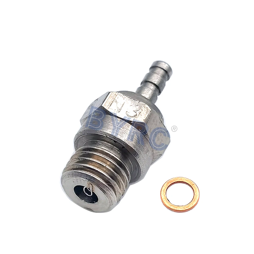 2pcs N3 N4 Glow Plug #3 #4 Spark Hot VX SH Nitro Engine Parts RC HSP 70117 For Car Redcat Himoto Trx Hpi OS |