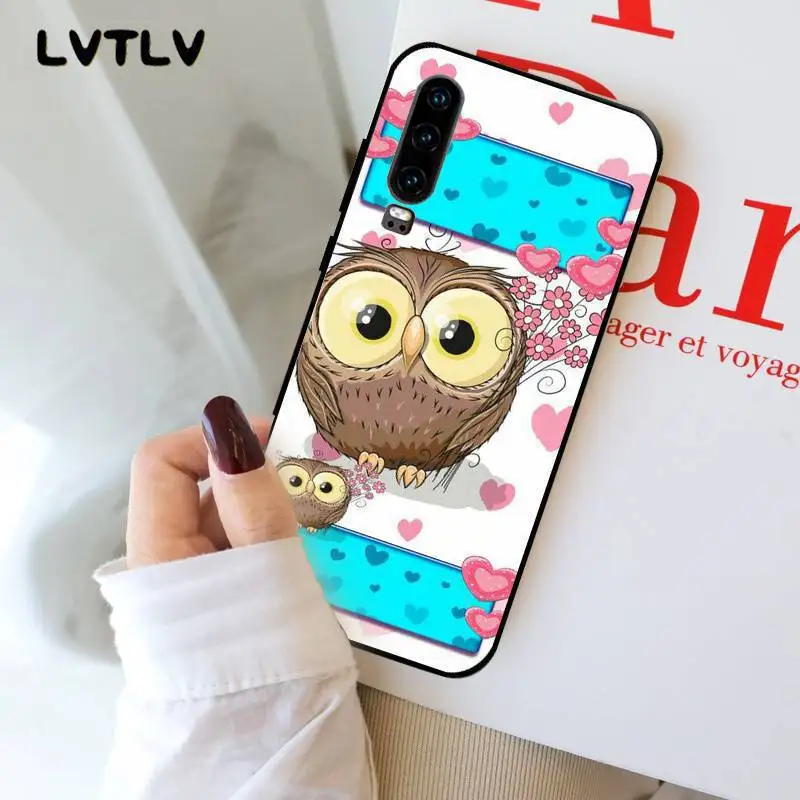 LVTLV прекрасный мультфильм Olw роскошный уникальный дизайн PhoneCover для Huawei P9 10 lite P20 pro