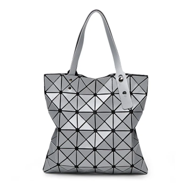 

Women's small bag 2021 new fashion small fresh leisure geometry portable small bag Lingge zipper one shoulder small bag