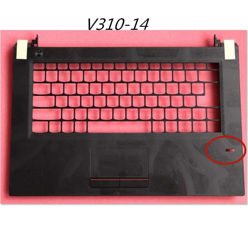 Topcase Подставка для рук Верхняя Крышка корпуса клавиатуры Lenovo V310 14 Нижняя крышка