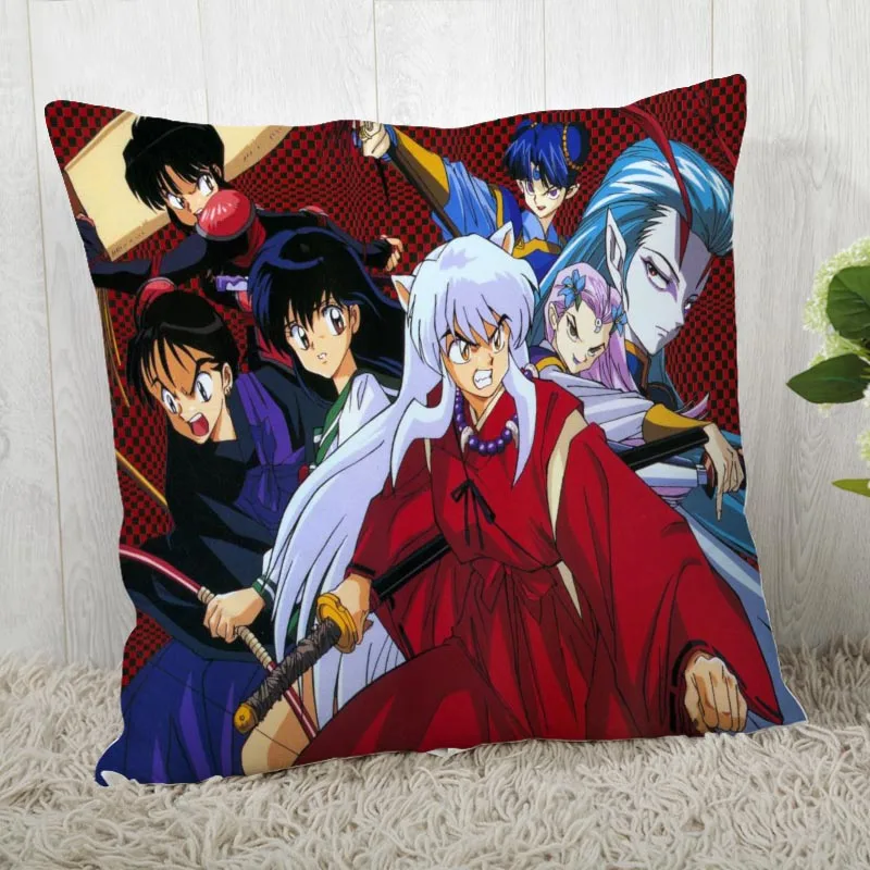 Наволочка с принтом InuYasha на заказ, наволочка для дома, декоративная наволочка, индивидуальный подарок 45x45 см A19.11.8 - Цвет: 10