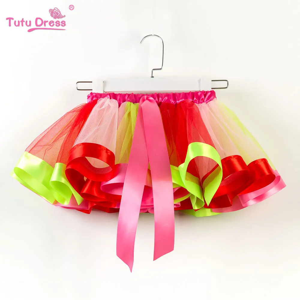 Детская юбка мини для девочек|girls rainbow tutu|rainbow tutu skirtsrainbow |