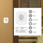 Смарт-розетка Беспроводная с функцией таймера и поддержкой Wi-Fi