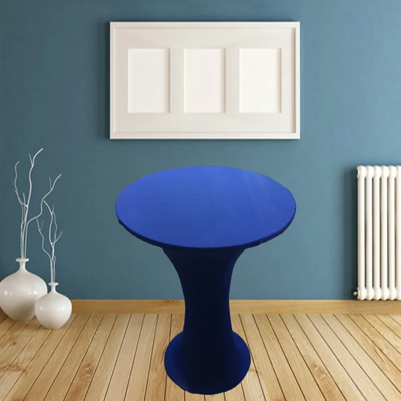 1 шт. эластичная круглая скатерть из спандекса экологически чистый чехол для