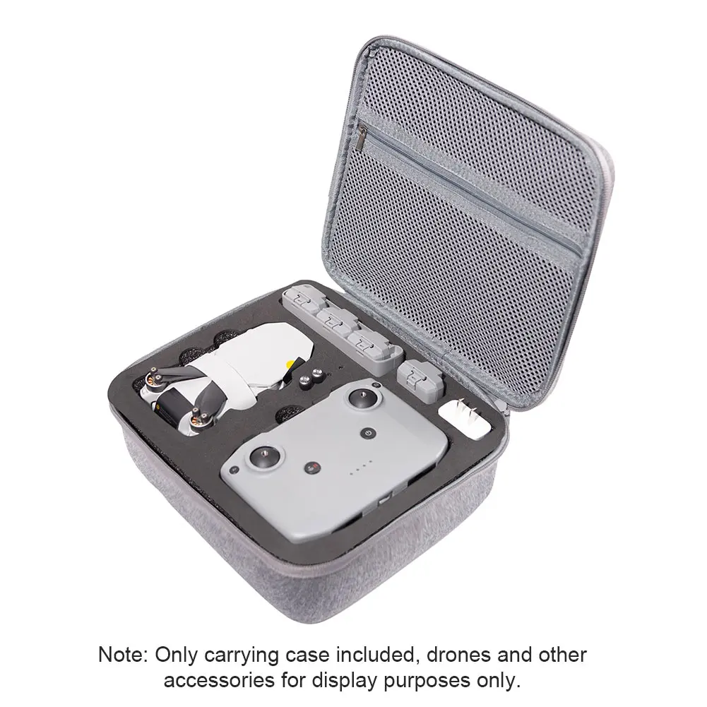 

Wear Resistant Storage Bag Portable Zipper Closure Drone Accessories Carrying Case Outdoor With Handle For DJI Mavic Mini 2