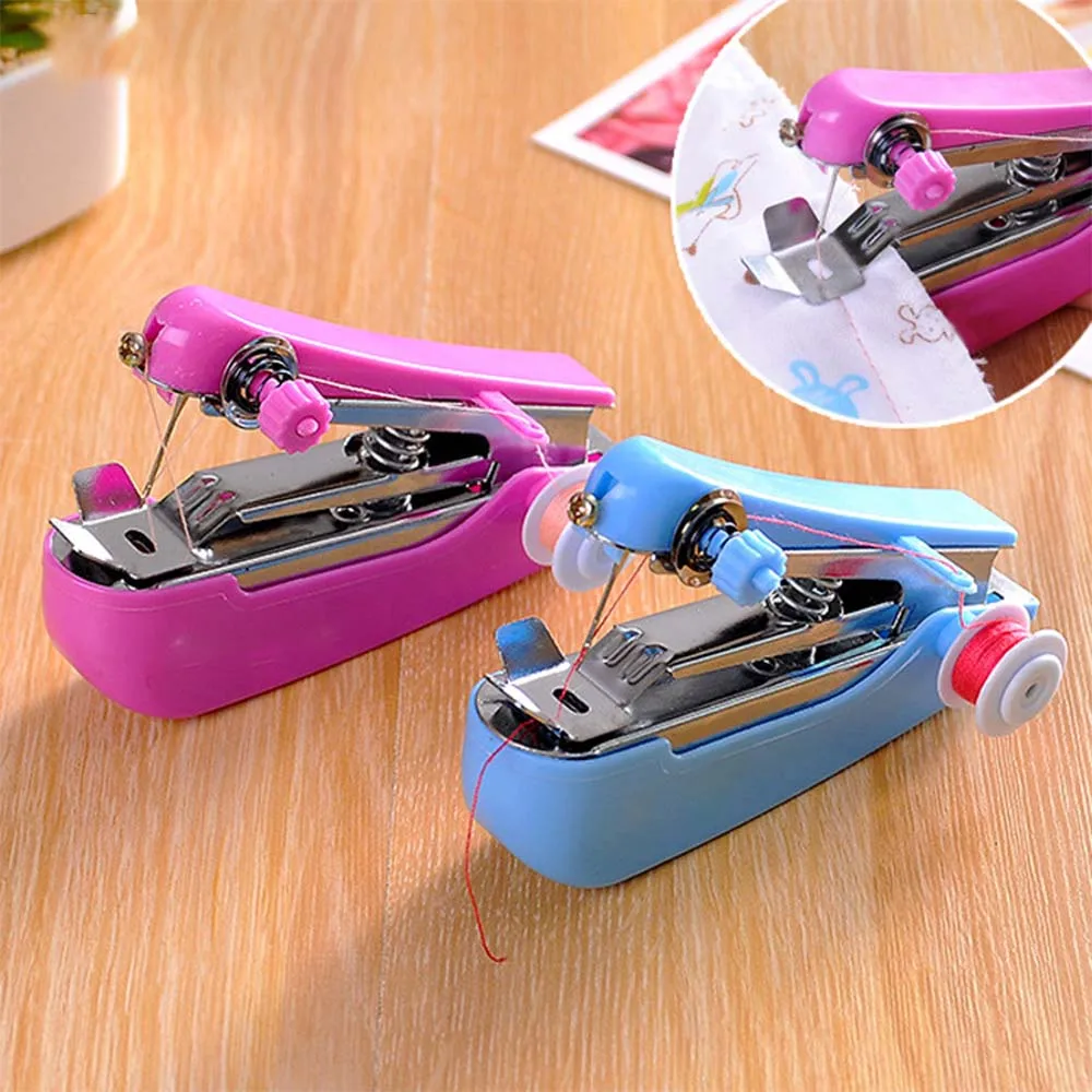 1 шт. портативная мини ручная швейная машина простое управление швейные
