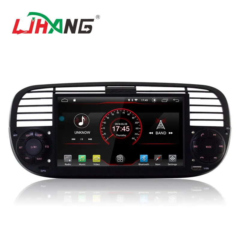 

Автомобильный DVD-плеер LJHANG dsp carplay Android 11 для FIAT 500 WIFI стерео Мультимедиа GPS навигация 1 Din Радио Видео Аудио