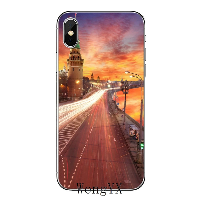 Kremlin Red Square Moscow Russia Accessories phone case For iPhone 11 Pro XS Max XR X 8 7 6 6S Plus 5 5S SE 4s 4 iPod Touch | Мобильные