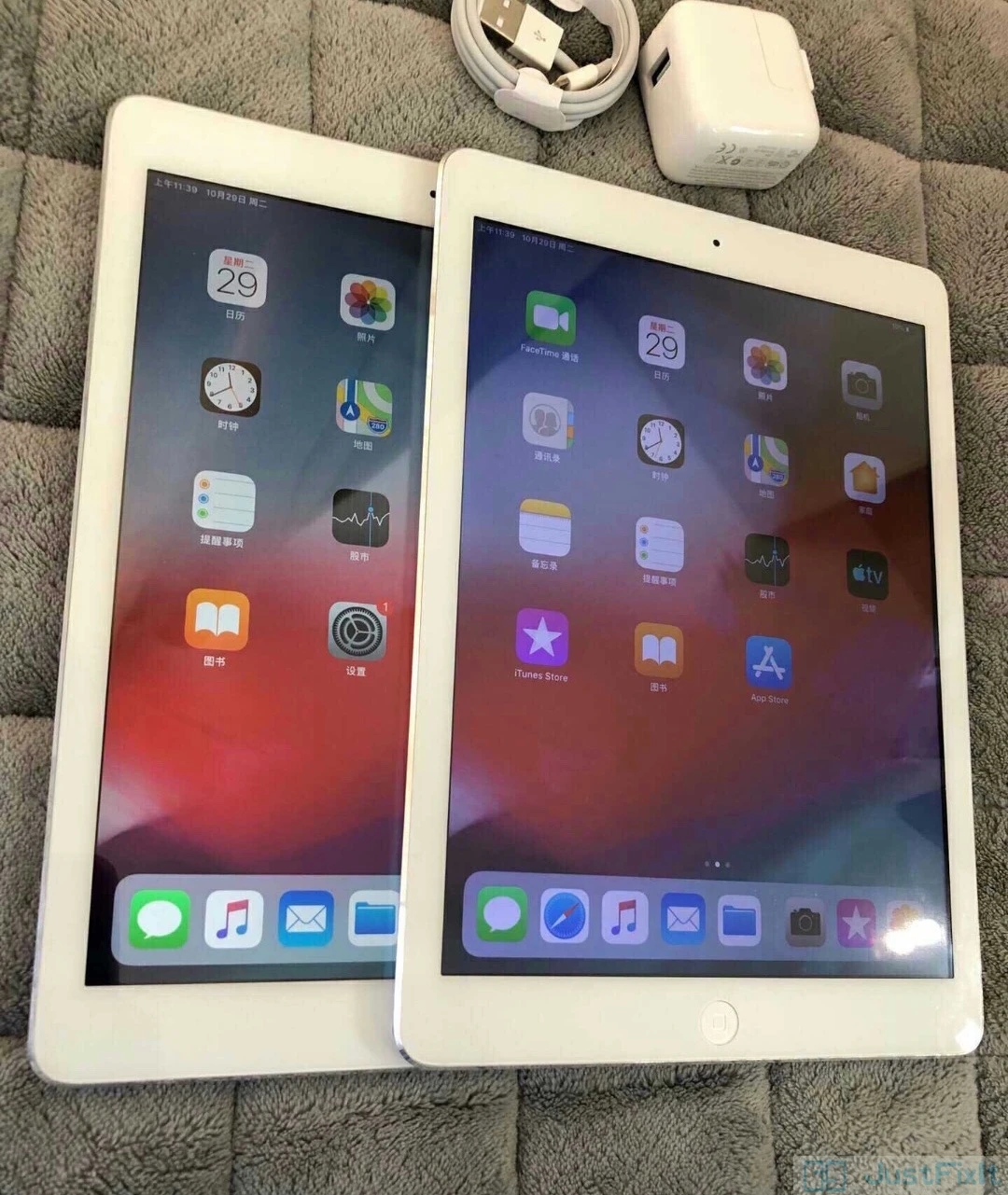 Оригинальный Восстановленный Apple IPad 5 ipad A1823 A1822 5th IPAD 2017 дюйма версия с Wi-Fi черный
