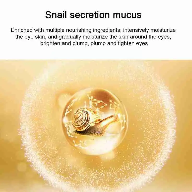 

Snail Essence Eye Mask Stickers 80PCs Moisturizing Mask Care Eye W9V2 Skin Care Products Firming T4H0