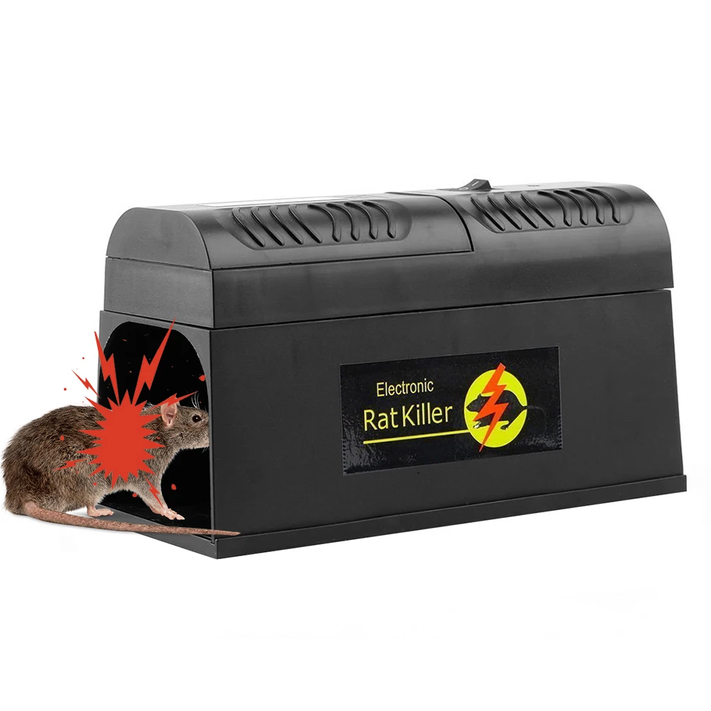 

Electronic Rodent Mouse Intelligent Trap Electric Mouse Rat Trap Mouse Killer Humane Rodent Mousetrap Device Rat Control Tool
