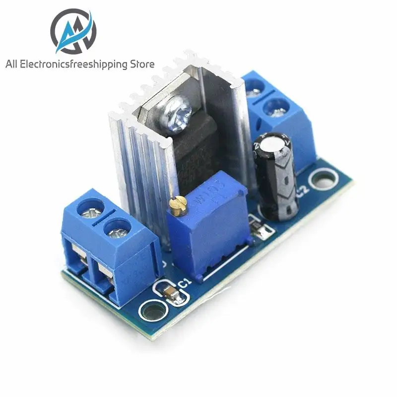 LM317 преобразователь напряжения понижающий модуль платы линейный регулятор