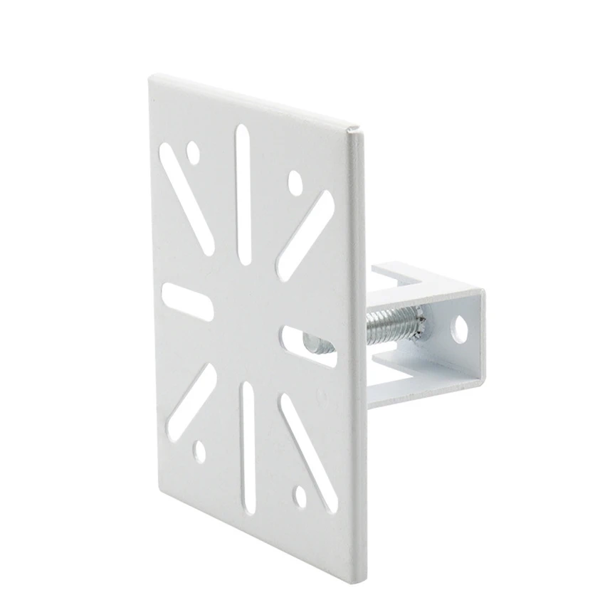 

Universal Vertical Pole Mount Adapter with Screws Fixing, Wall Mounting Bracket for CCTV Security Camera PTZ Dome