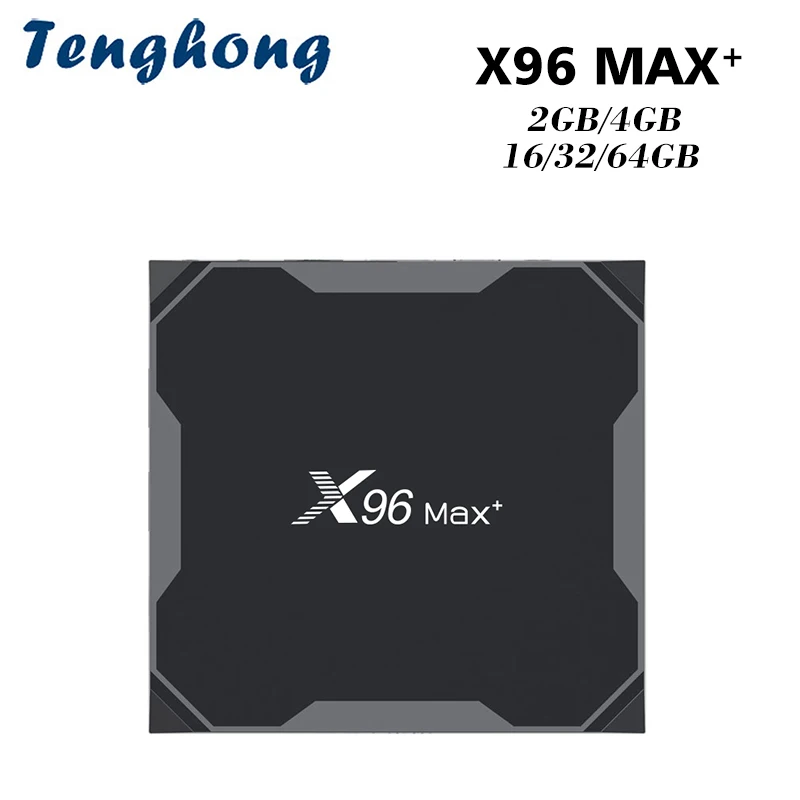

Tenghong Amlogic S905X3 Android 9.0 X96 MAX Plus 8K HDR 2.4G/5.0G Wifi Quad Core 4GB 32GB 64GB X96MAX+ Video Player Smart TV Box