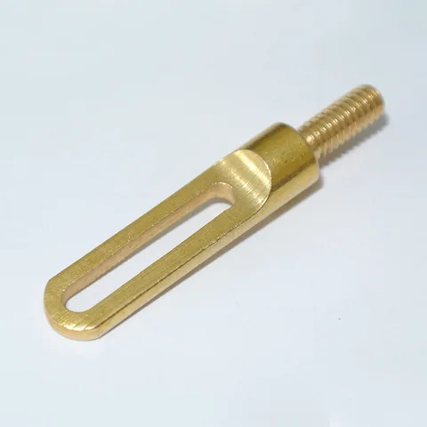 Green World 1 шт./лот .22cal-12ga твердые латунные наконечники для прорезей, петля, очиститель патчей для пистолета, держатель патча
