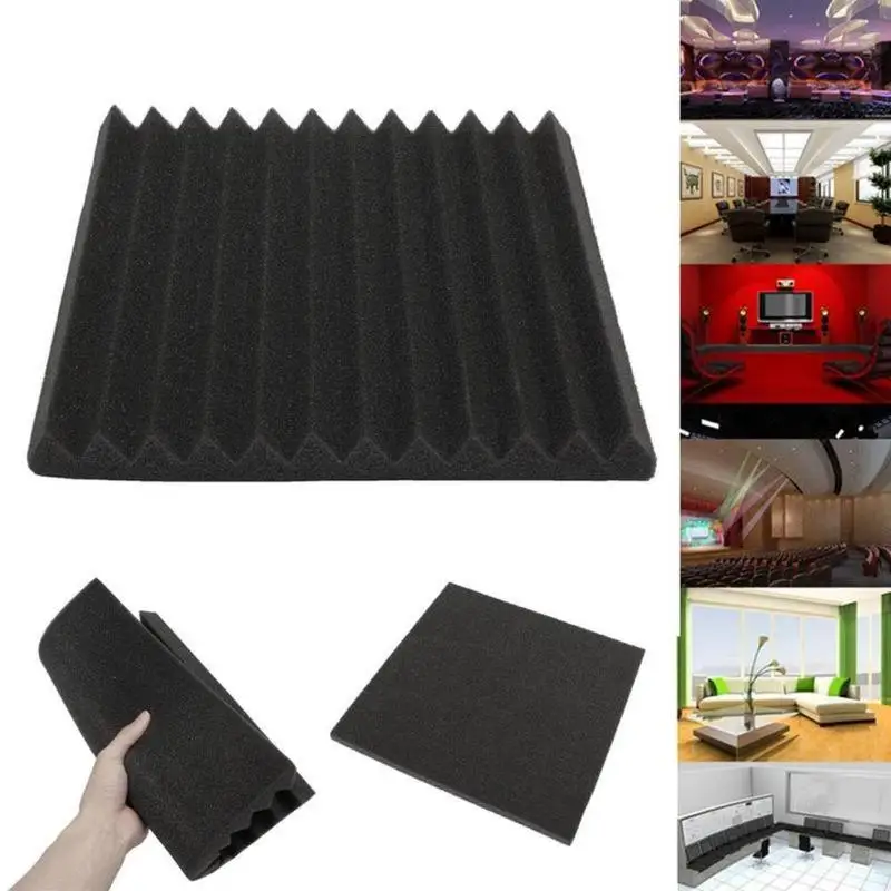 Звукоизоляционная пена Студия Акустическая Пена обработка клиновая плитка