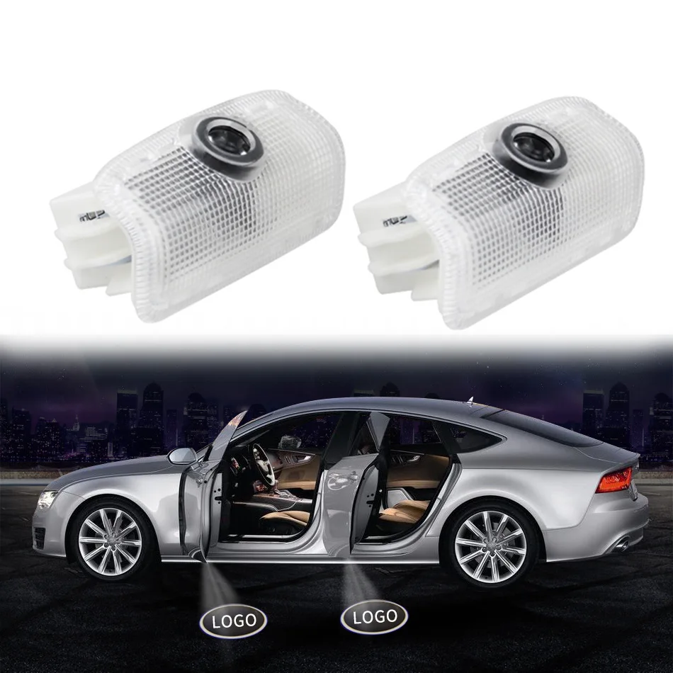 

2 шт. Подходит для Nissan, Nissan, Tula, лампы с Логотипом Двери, лампы для лазерной проекции